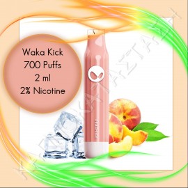 Waka Kick Peach Ice Disposable (2% Nicotine)